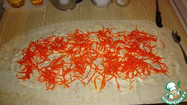 Рулеты из лаваша с корейской морковкой рецепты с фото поваренок