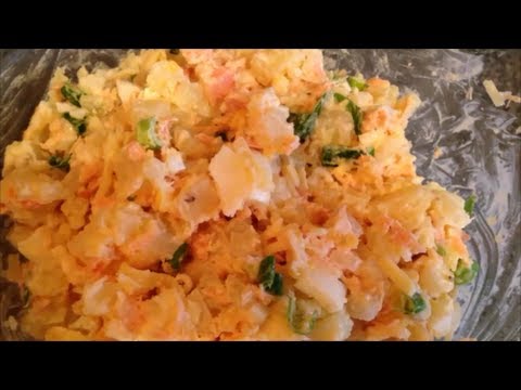 Кулинарный рецепт Рыбный Салат из лосося