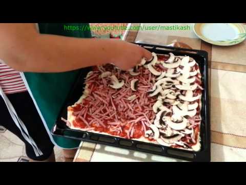 Простой рецепт пиццы